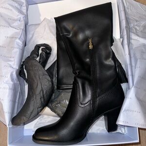 AEROSOLES Lewis Over The Knee Boot, Black Size 9